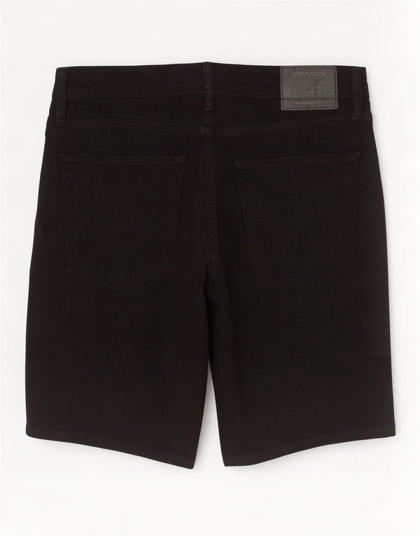Мужские джинсовые шорты Jack & Jones стандартного кроя, большие размеры W34, черный хлопок
