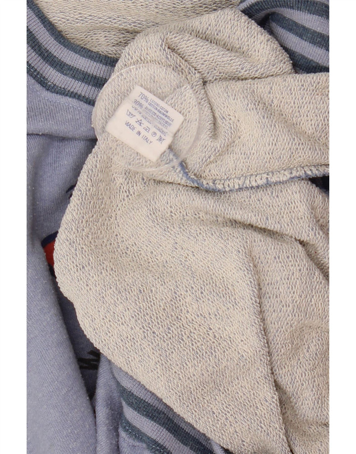 Мужской свитшот CAMPAGNOLO с рисунком викингов, джемпер IT 56 XL, синий хлопок