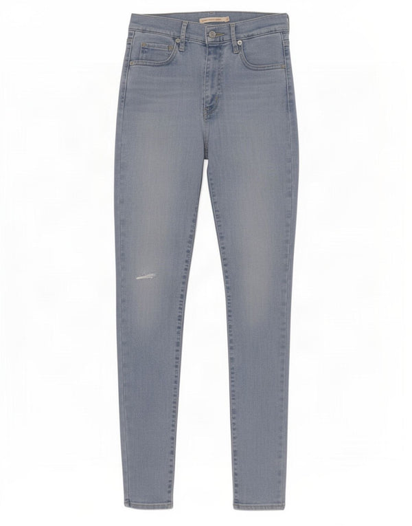 Женские джинсы суперскинни Levi's Mile High W27 L32 синие