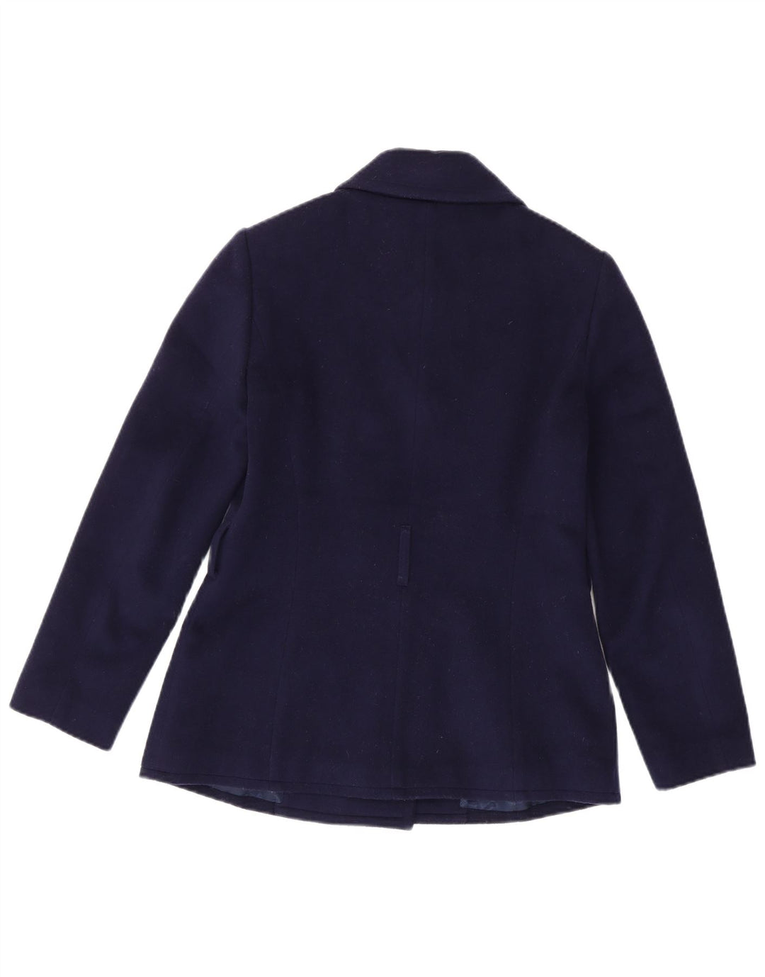 Женское полупальто Brooks Brothers US 2 XS темно-синее, шерсть