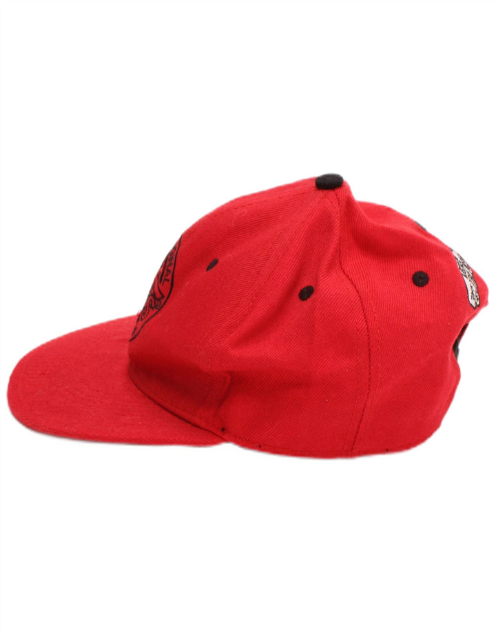 Мужская кепка Snapback с рисунком Vans, один размер, красная