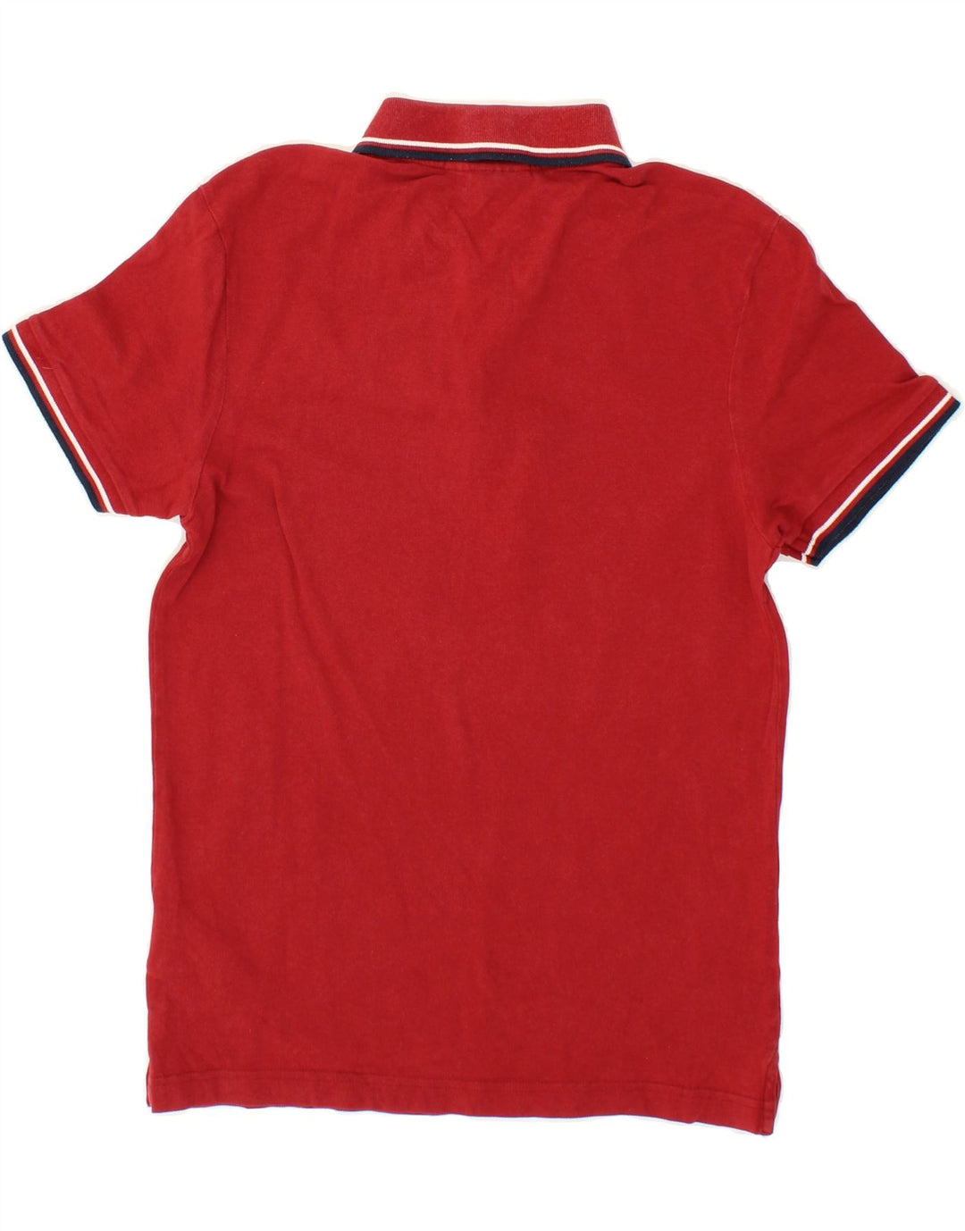 DIADORA Mens Polo Shirt Small Red Cotton Vintage Diadora and Second-Hand Diadora from Messina Hembry 