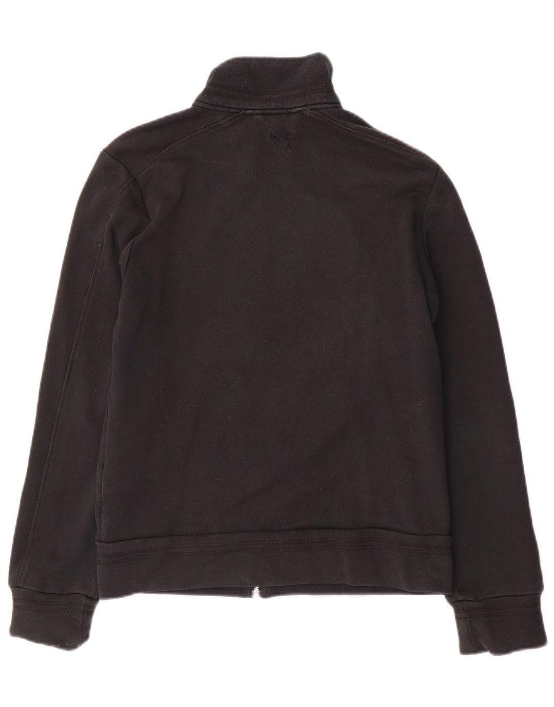 Женский спортивный костюм Puma с графическим рисунком, верхняя куртка UK 12, средний черный хлопок