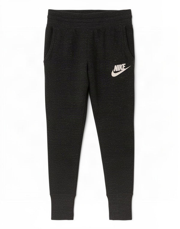 Женские спортивные брюки Nike джоггеры UK 6 XS, серый хлопок с крапинками