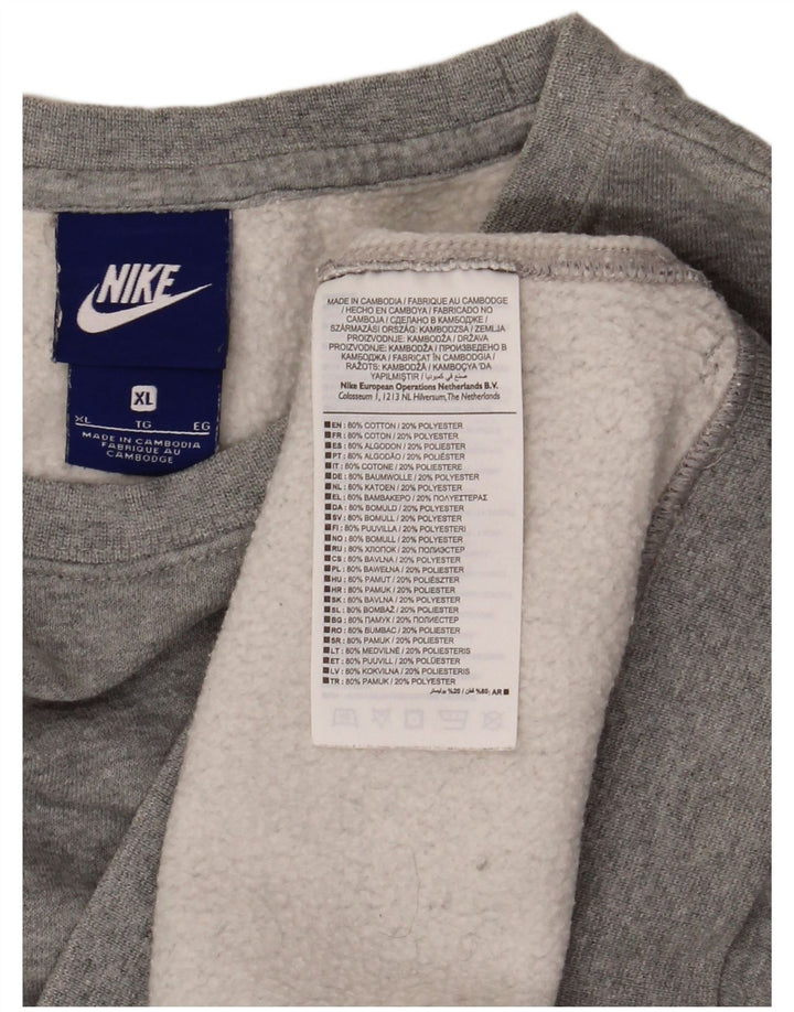 Мужской свитер Nike Jumper XL, серый полиэстер