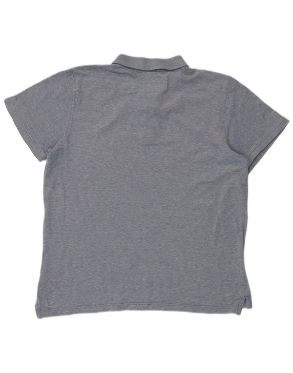 Мужская рубашка-поло Crew Clothing 3XL, синяя, хлопок