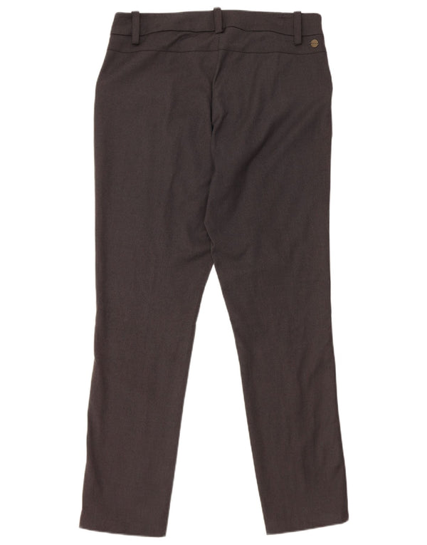 CARRERA Женские узкие повседневные брюки IT 46 Большие W32 L29 Серый полиэстер