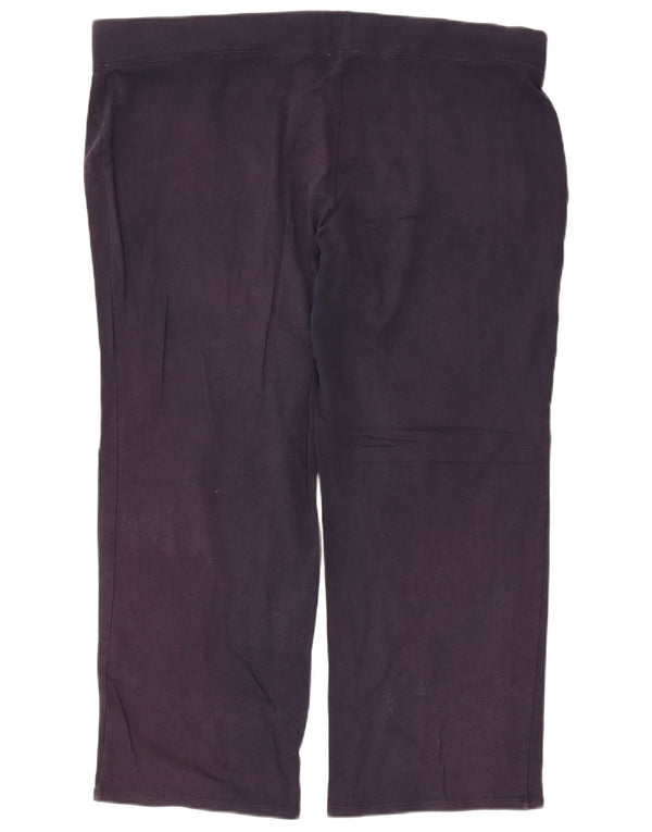 Женские леггинсы-капри Marks & Spencer UK 24 4XL темно-синие хлопковые