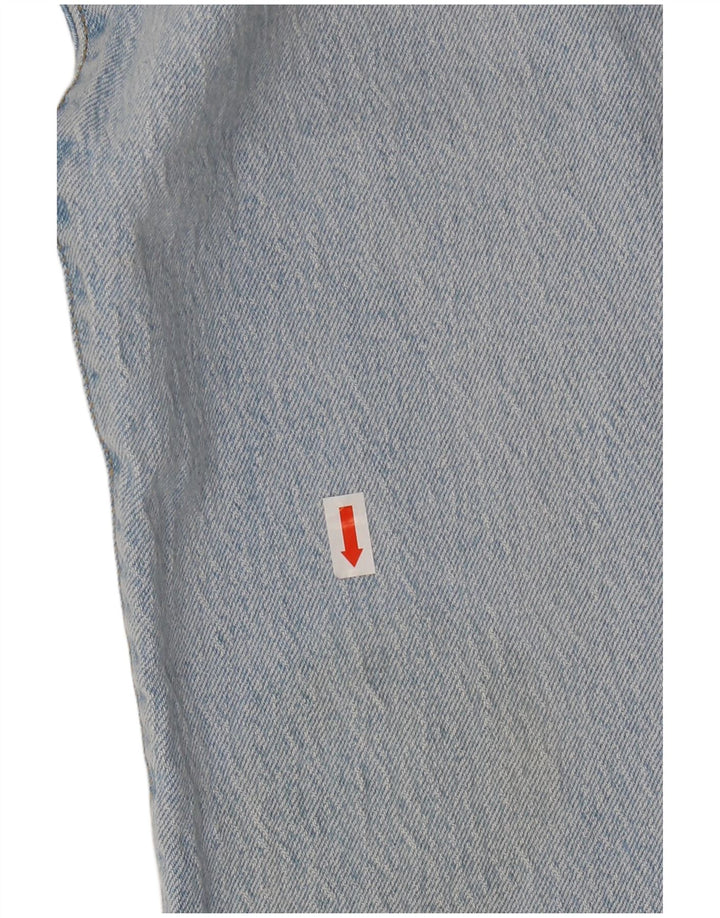 Женские прямые джинсы LEVI'S 501 W31 L28 Синие, хлопок