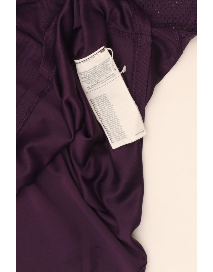 Женский жилет Nike UK 14, большой фиолетовый, полиэстер