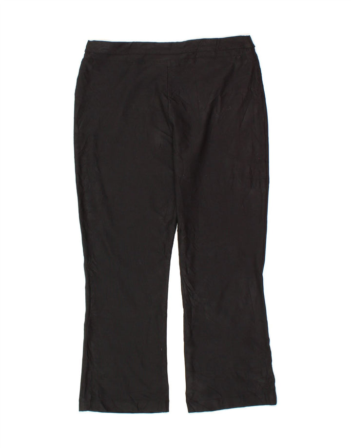 NIKE Womens Tracksuit Trousers US 4/6  Small Black Polyester Vintage Nike and Second-Hand Nike from Messina Hembry 