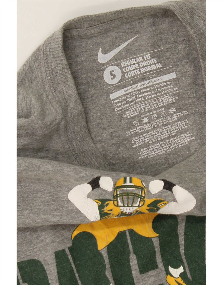 Мужские кроссовки Nike Packers с графическим рисунком и длинными рукавами, маленький серый хлопок