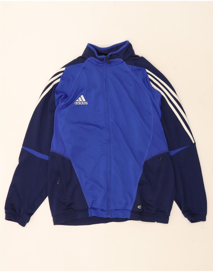 Adidas Mens Climacool Tracksuit Top Jacket UK 42/44 Большой Темно-Синий