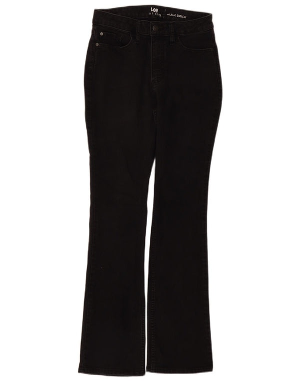 Женские джинсы Lee Riders со средней посадкой, США 10, большие, W31 L31, черный хлопок