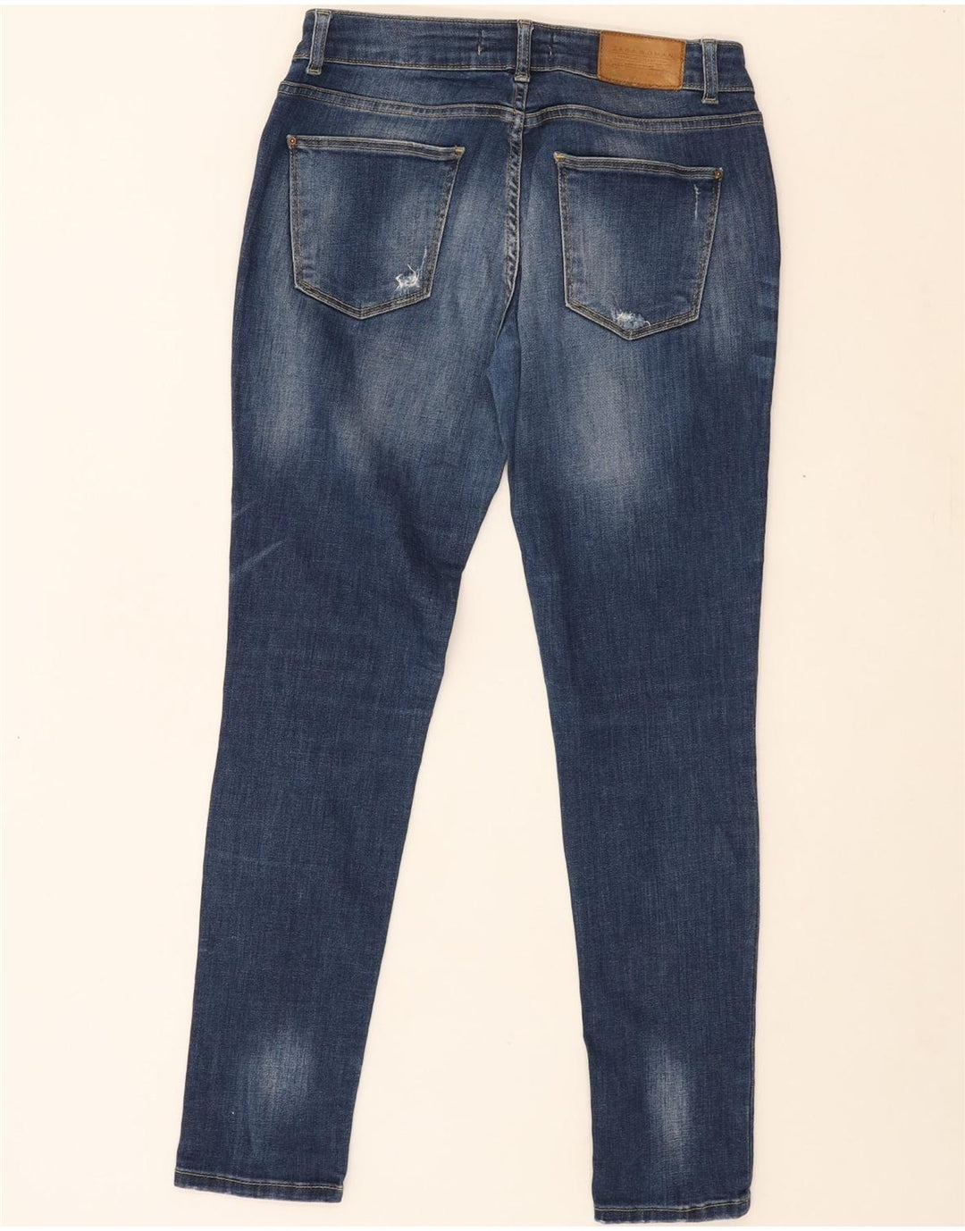 ZARA Womens Slim Jeans EU 42 Large W32 L29 Blue Vintage Zara and Second-Hand Zara from Messina Hembry 