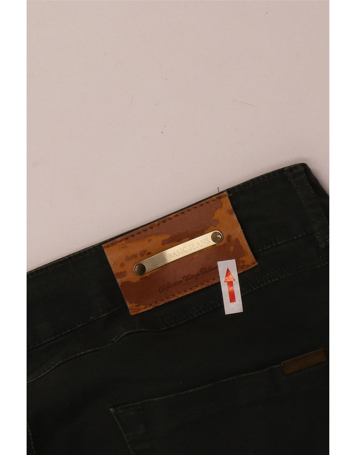 Женские укороченные джинсы Zara Slim EU 40 Medium W30 L24 Зеленые