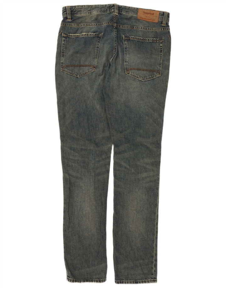 Мужские узкие джинсы Timberland W32 L32 синие, хлопок