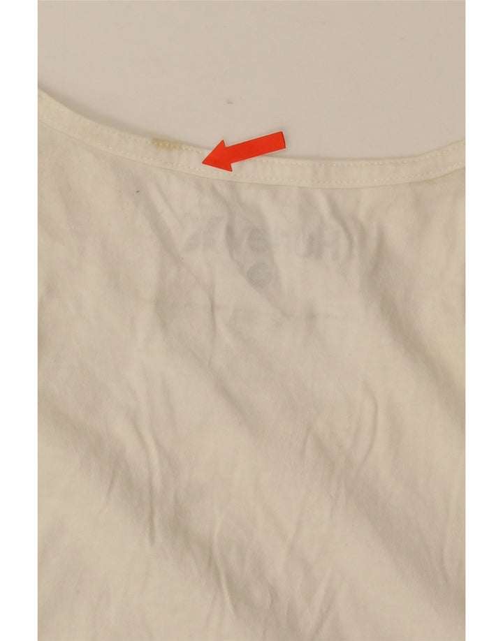 HURLEY Мужской жилет с рисунком XL, белый хлопок