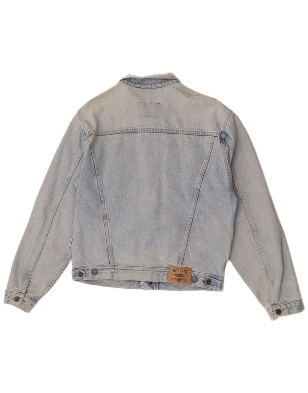 Мужская джинсовая куртка Mustang UK 40, большая синяя