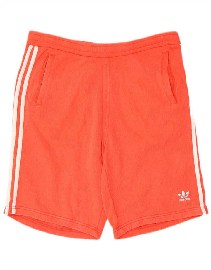 Мужские спортивные шорты Adidas, большие красные хлопковые