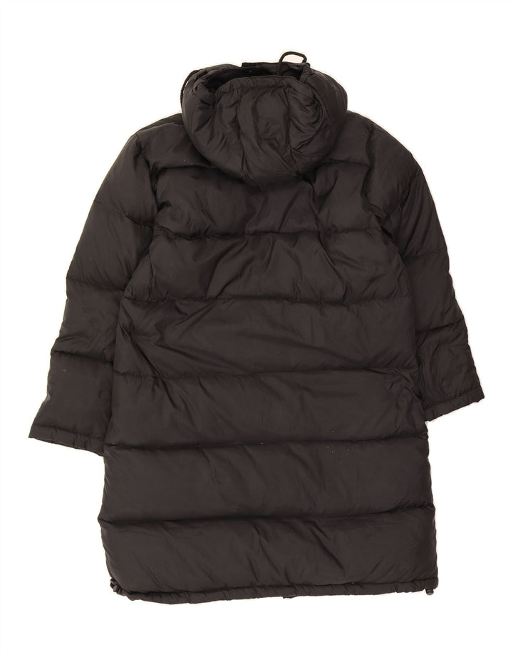 RIFLE Womens Hooded Padded Coat UK 10 Small Black Nylon Vintage Rifle and Second-Hand Rifle from Messina Hembry 