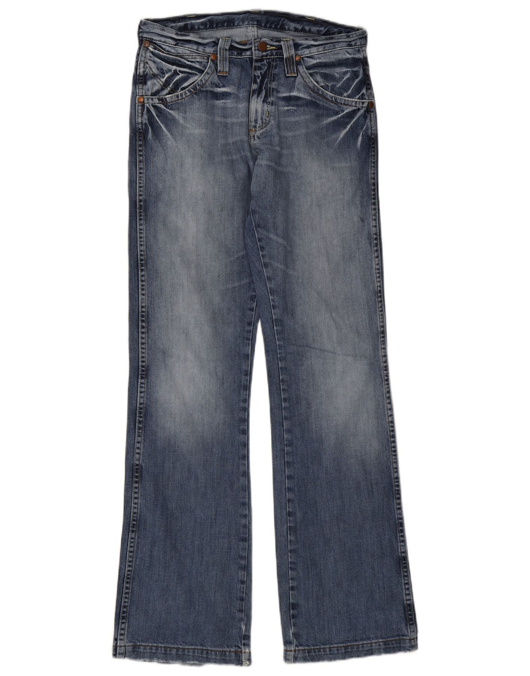 Мужские джинсы WRANGLER Dayton Bootcut W29 L34 синие, хлопок