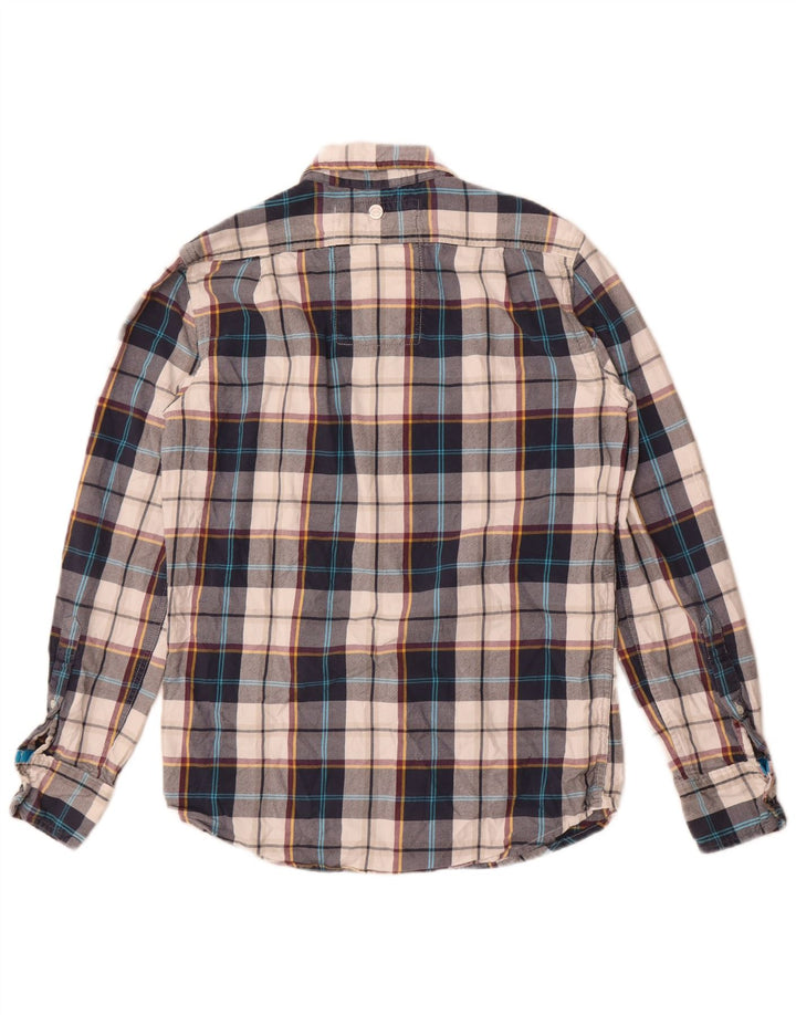 Superdry Мужская классическая фланелевая рубашка Lumberjack, средняя разноцветная клетка