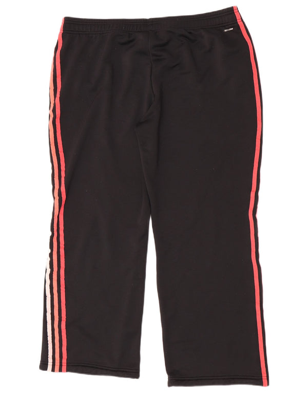 Женские спортивные брюки Adidas UK 20/22 XL, черный полиэстер