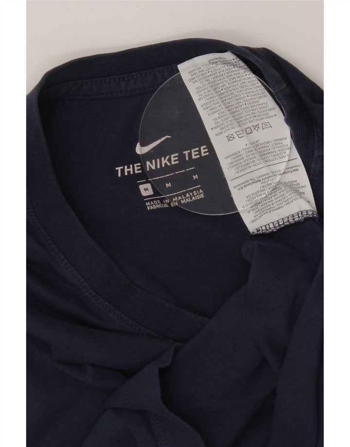 Женская футболка Nike Top UK 14, средний темно-синий, хлопок