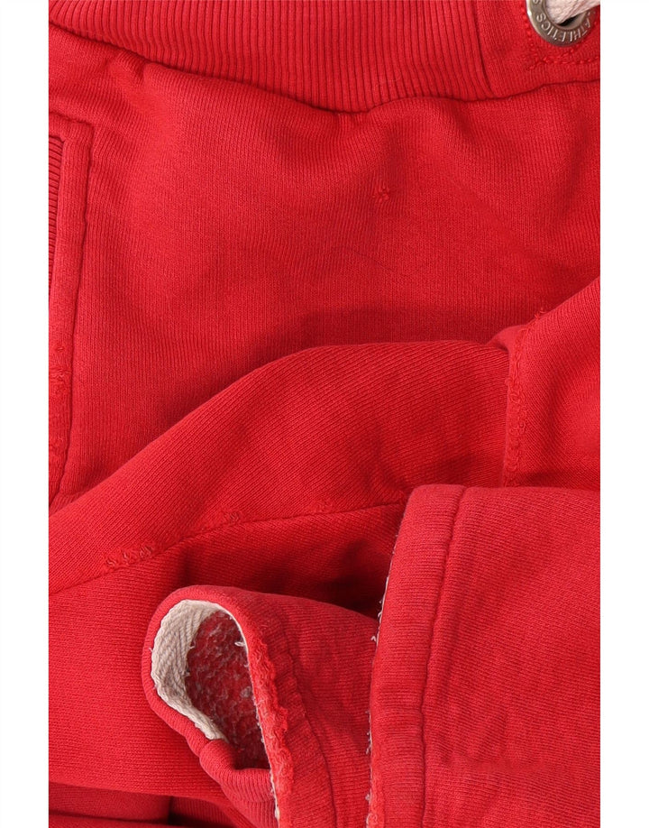 Мужские спортивные брюки с графическим рисунком Superdry, средний красный