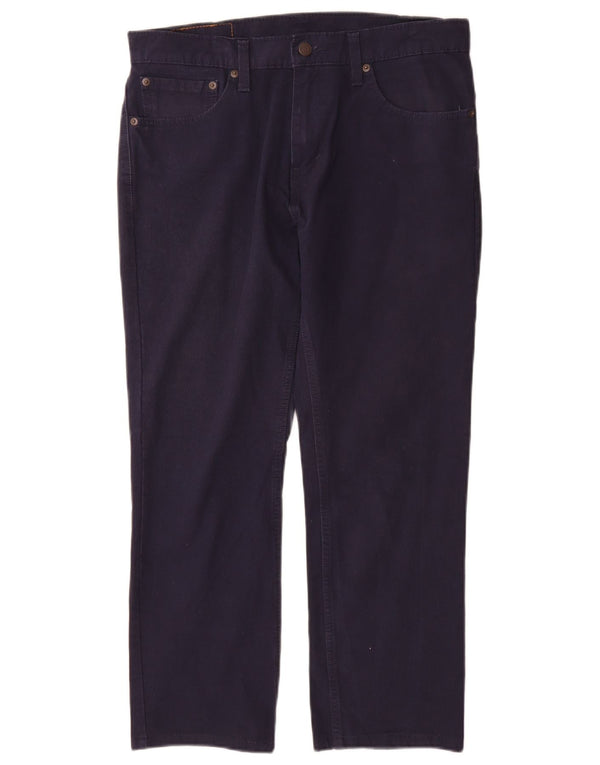 Мужские повседневные брюки Levi's 511 Slim W32 L27 Темно-синие, хлопок