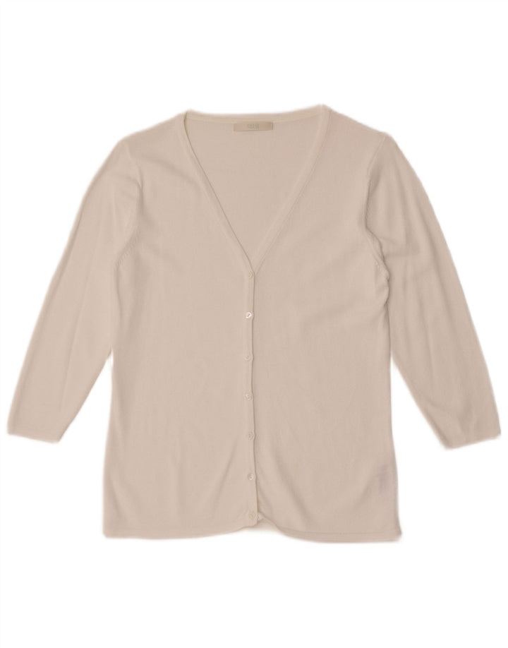 Женский кардиган с рукавом 3/4 Marks & Spencer UK 10, маленький белый