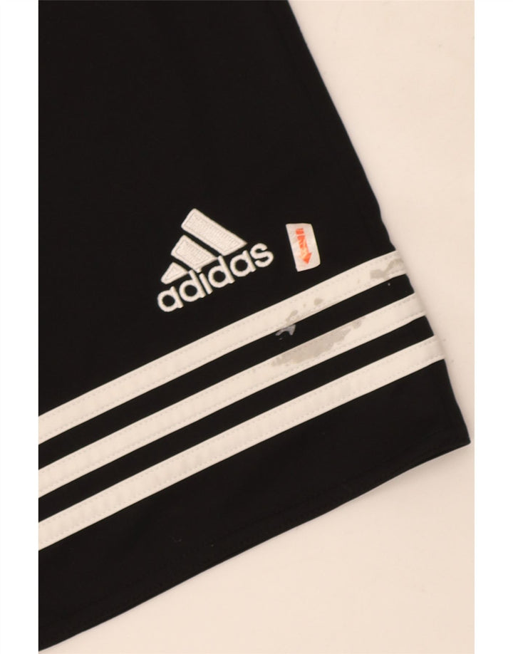 Мужские спортивные шорты Adidas Climalite, большие черные из полиэстера