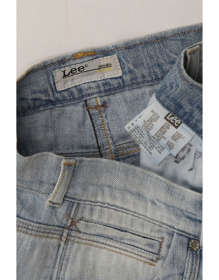 Женские узкие джинсы Lee W28 L30 синие, хлопок