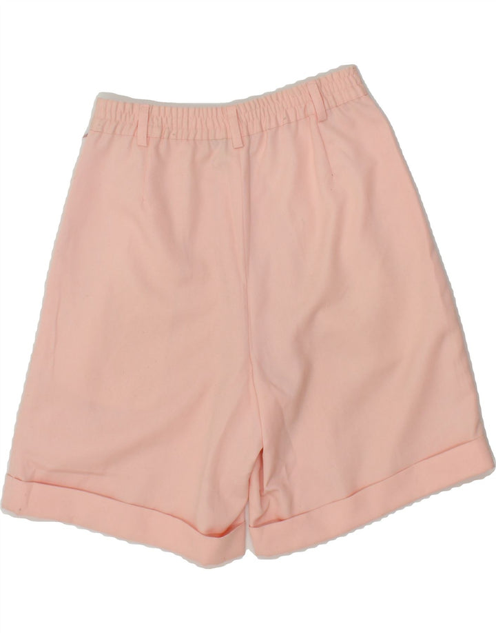 MECCANO Womens Pegged Chino Shorts IT 44 Medium W28 Pink Polyester Vintage Meccano and Second-Hand Meccano from Messina Hembry 
