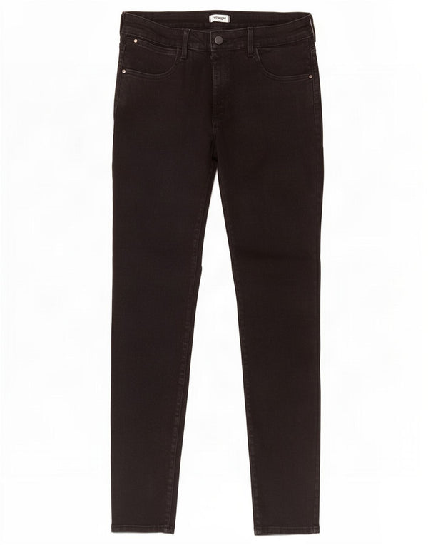 Женские джинсы скинни Wrangler W32 L34, черный хлопок