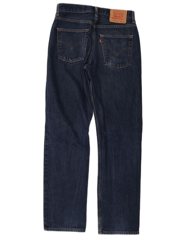 Мужские прямые джинсы Levi's 582 W30 L32 синие, хлопок