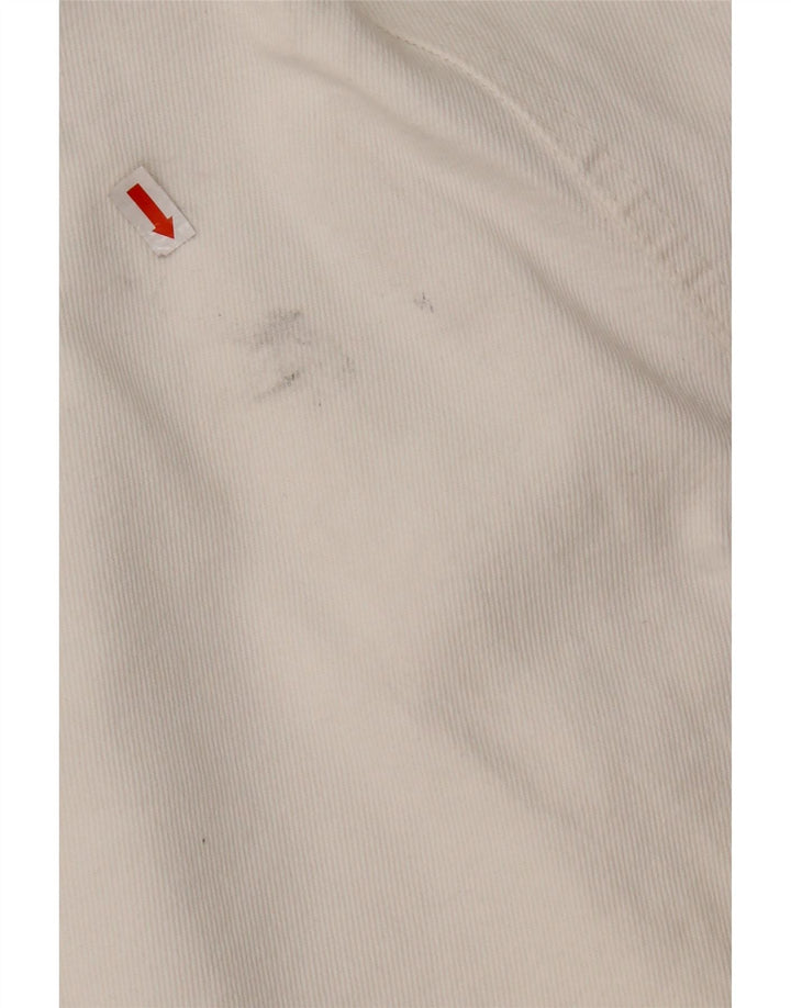 CARRERA Женская джинсовая юбка IT 42 Medium W32 Белый хлопок