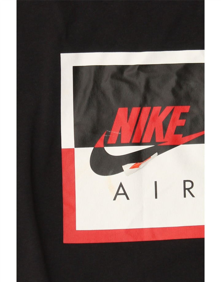 Мужская футболка с рисунком Nike Top 2XL, черный хлопок