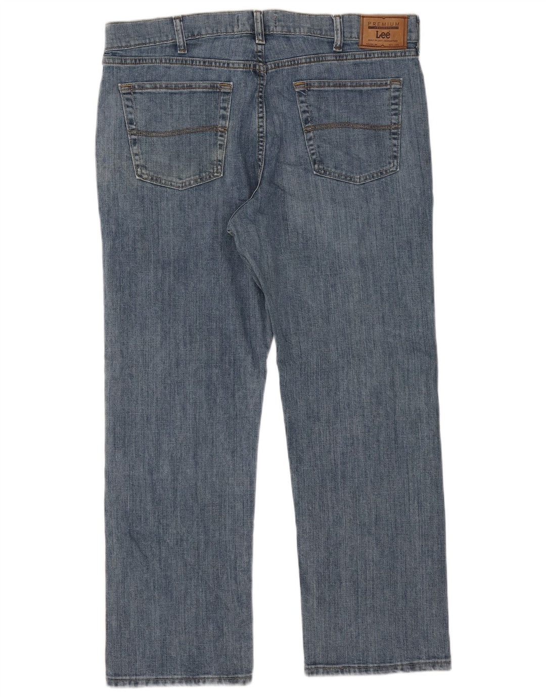 Мужские прямые джинсы Lee W38 L29, синий хлопок