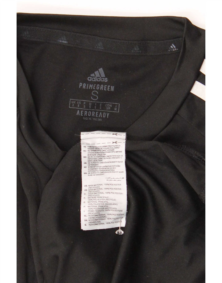 Мужская футболка Adidas Aeroready, маленький черный полиэстер