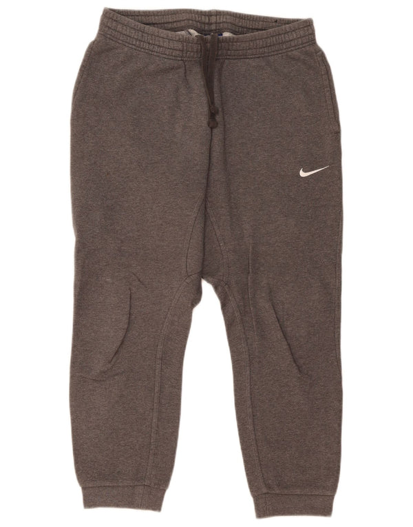Женские спортивные брюки Nike Joggers UK 14, большой серый хлопок с крапинками