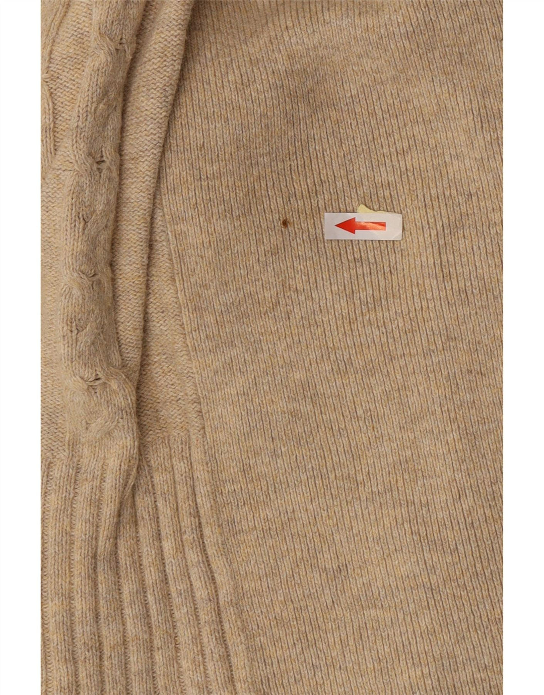 Женский кардиган Tommy Hilfiger UK 14, хлопковый средний бежевый цвет