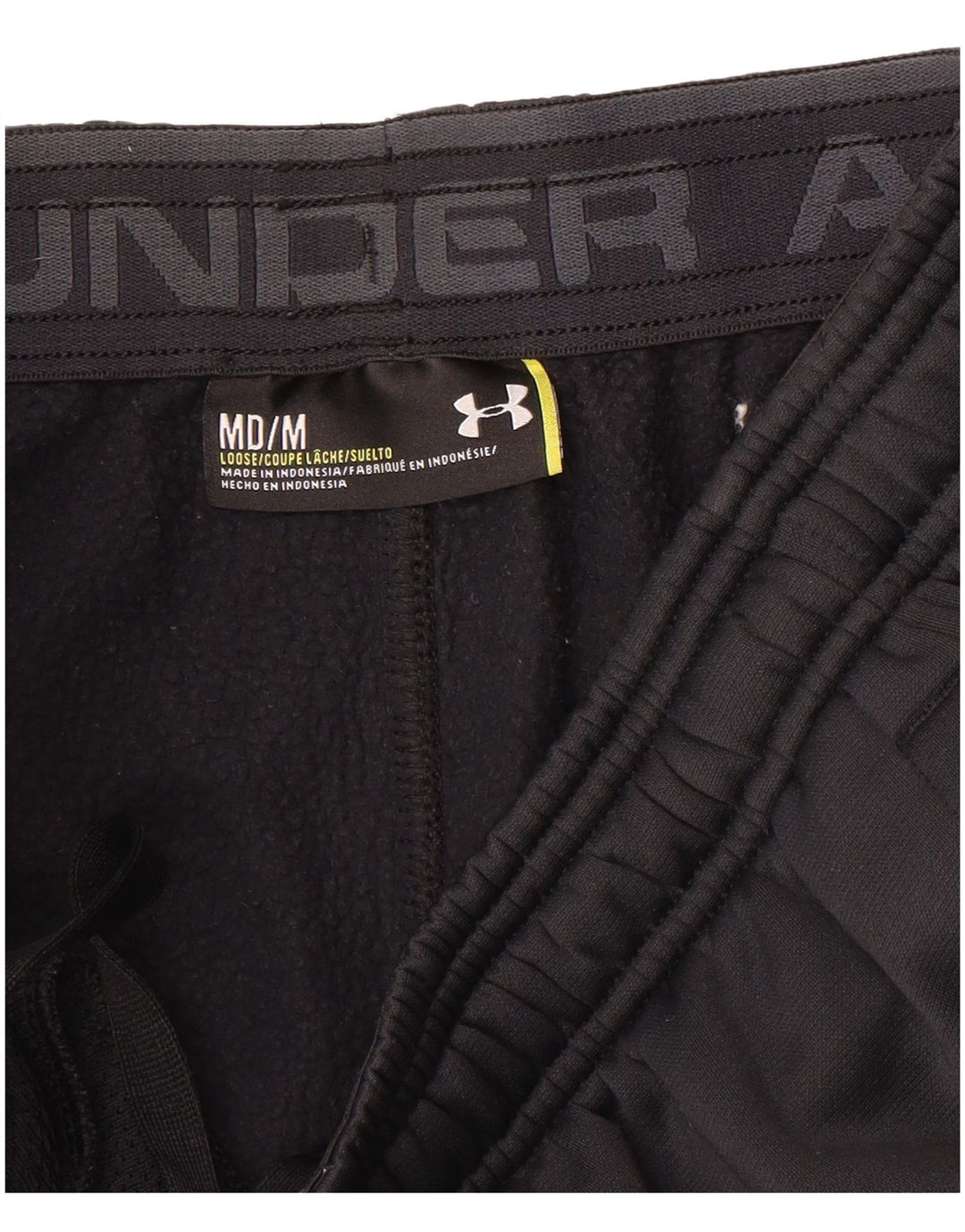 Мужские спортивные брюки Under Armour, средние черные