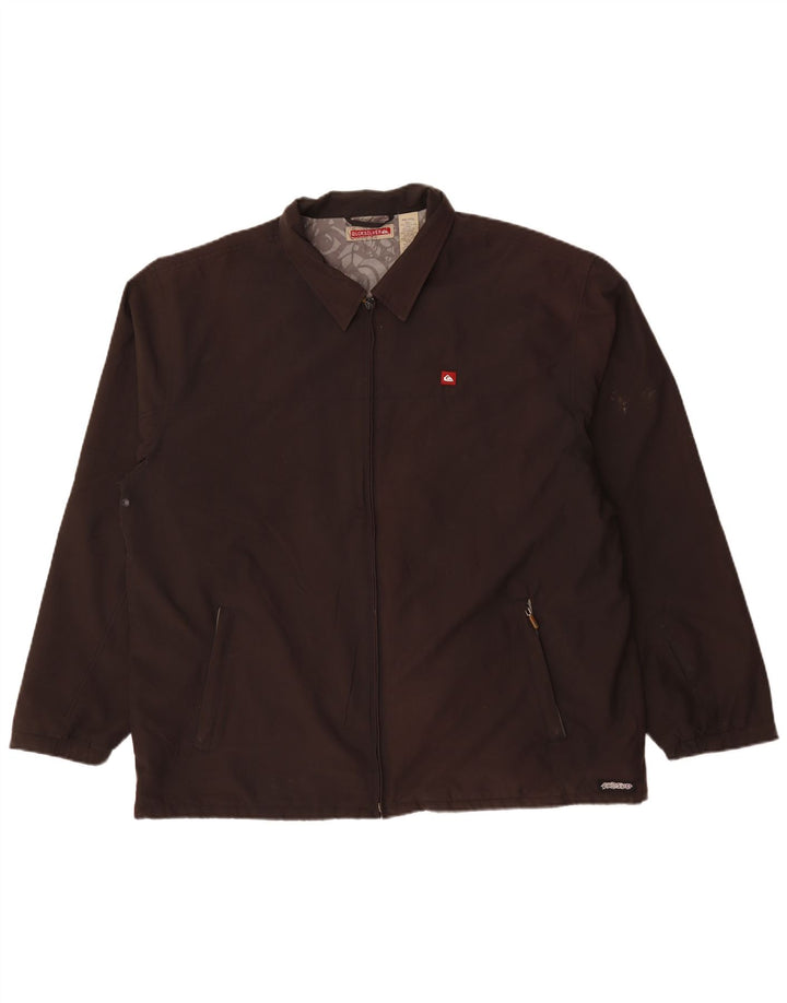 Мужская куртка-бомбер Quiksilver UK 44 2XL Коричневый полиэстер