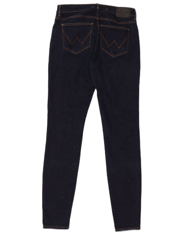 Женские джинсы скинни Wrangler W28 L32 Темно-синие, хлопок