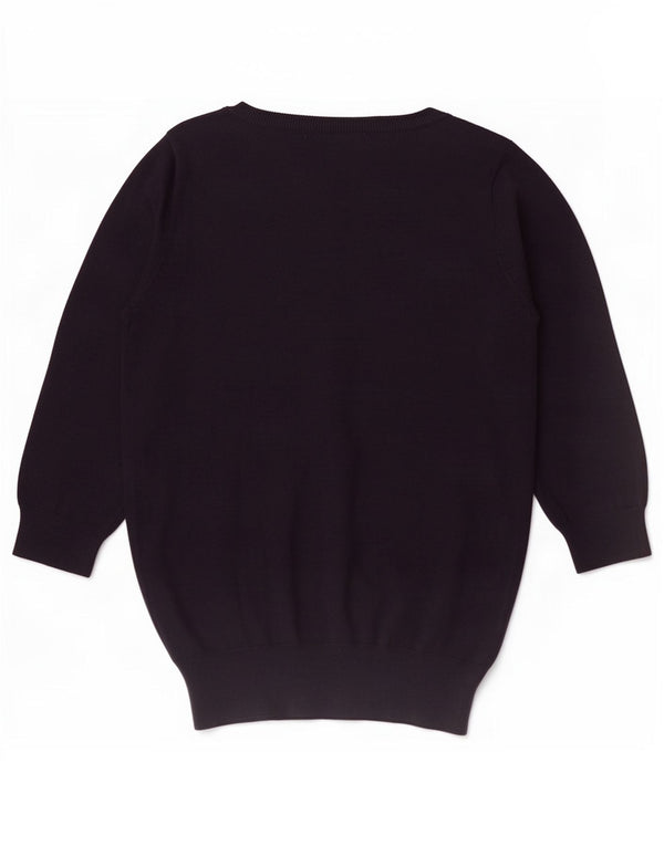 Женский кардиган с рукавом 3/4 Zara UK 18 XL, темно-синий хлопок