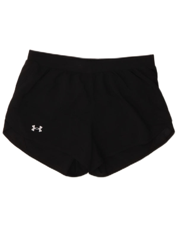 Женские спортивные шорты свободного кроя Under Armour UK 14, средний черный полиэстер