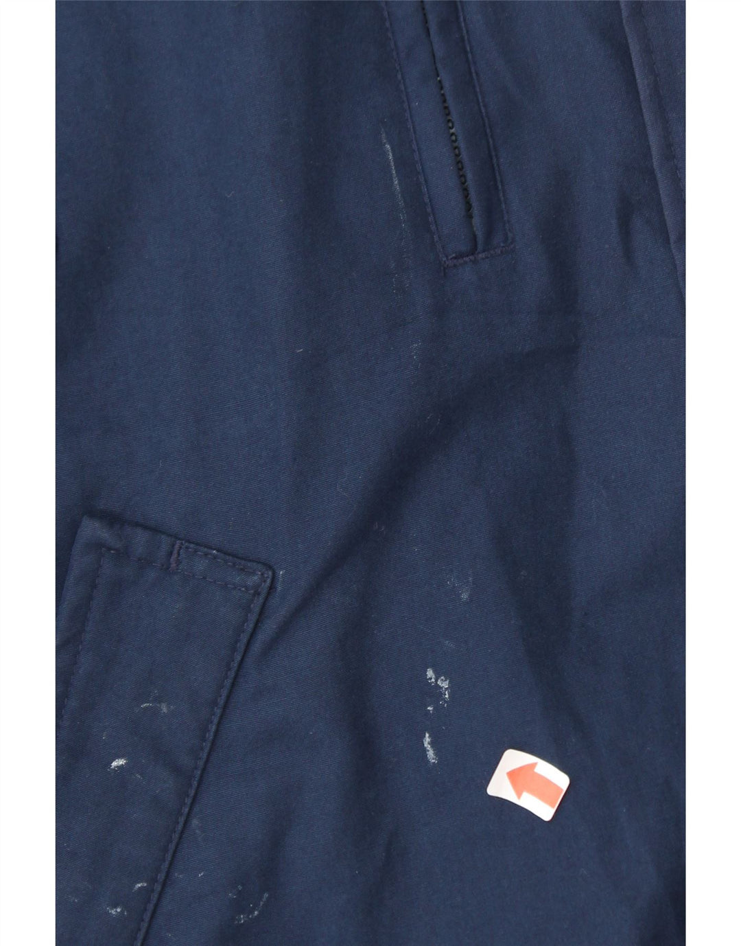 FILA Mens Windbreaker Jacket IT 54 2XL Navy Blue Polyester Vintage Fila and Second-Hand Fila from Messina Hembry 