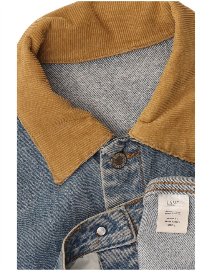 Мужская джинсовая куртка J.Galt UK 36, маленькая синяя, хлопок